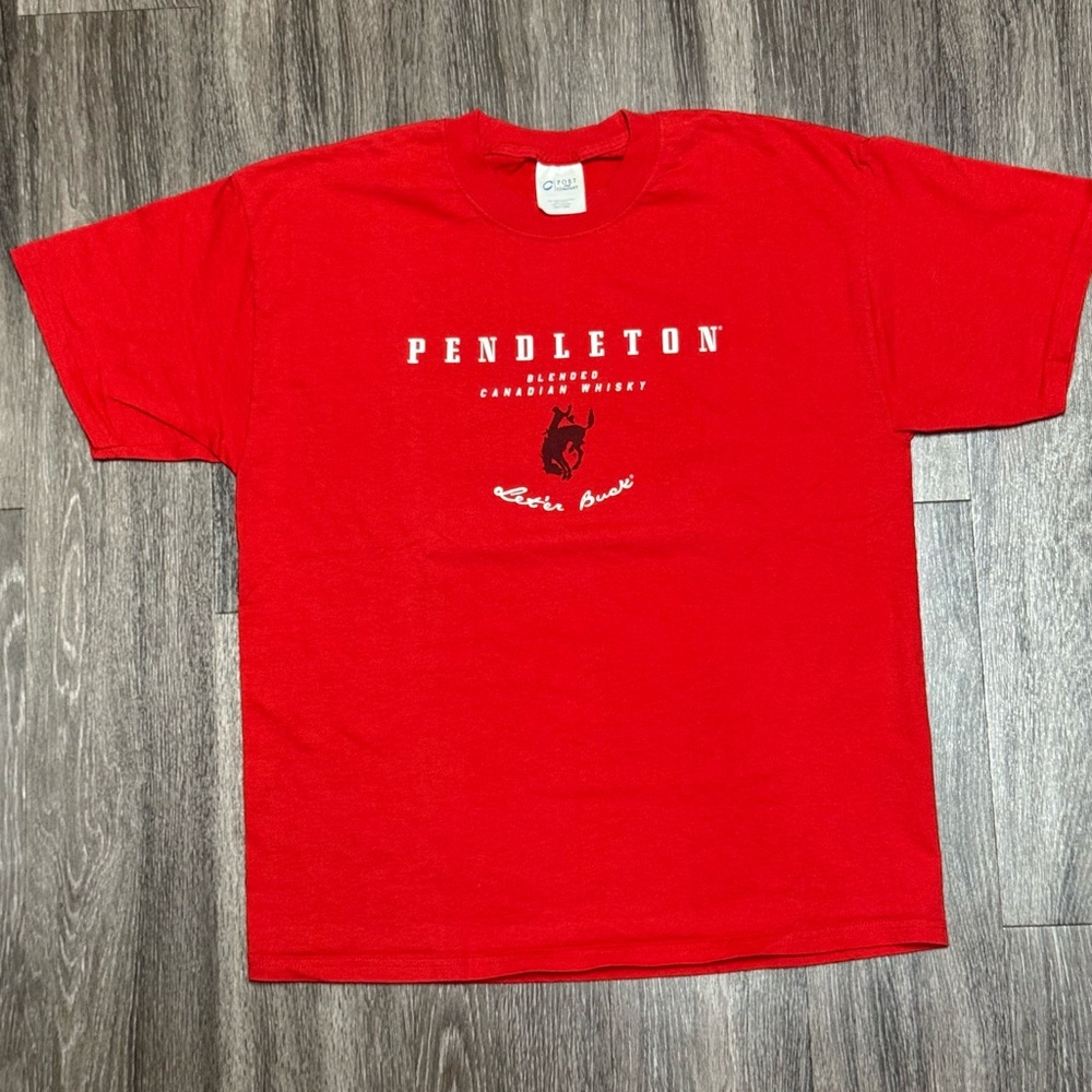 Red Pendleton Whiskey Men's T-Shirt